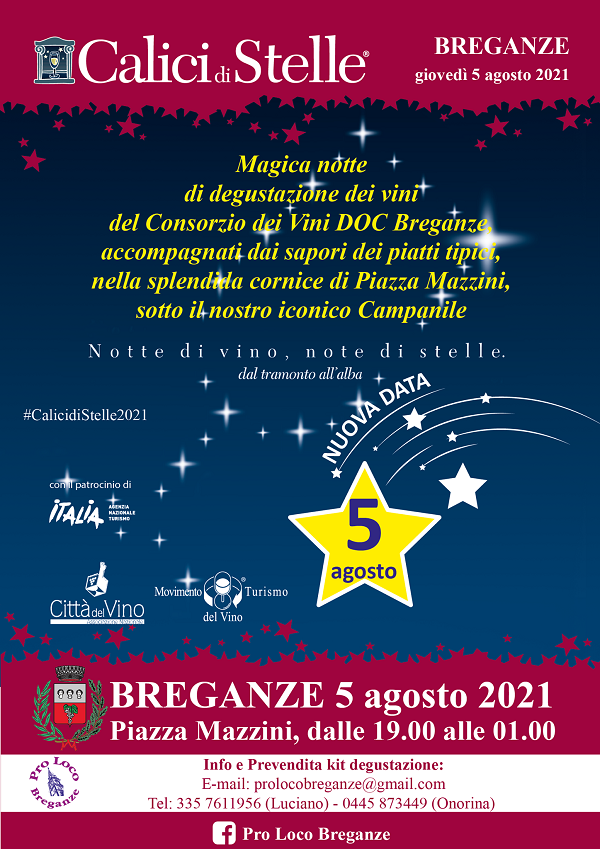 calici di stelle 2021